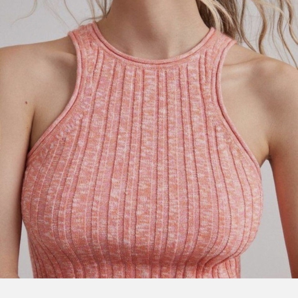 ANTHRO - Ribbed Knit Tank Top - Picture 2 of 5